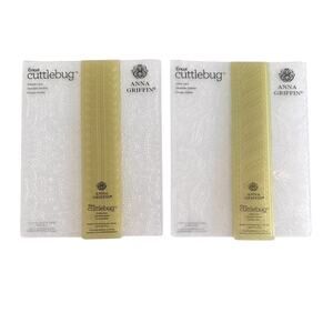 2 Anna Griffin Cricut Cuttlebug Juliet Lace & Amelie Lace